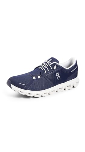 On Men's Cloud 6 Sneaker, Midnight/White, 12.5 - Image 1