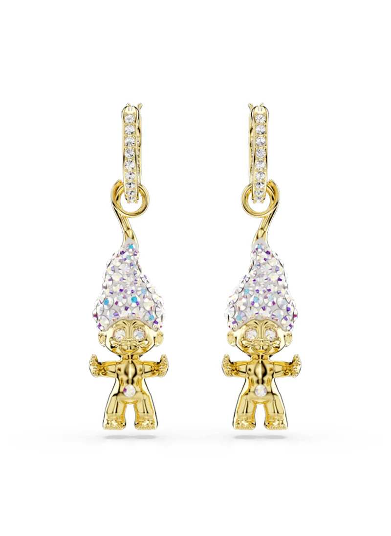 SWAROVSKI Crystal Detail Drop Earrngs '