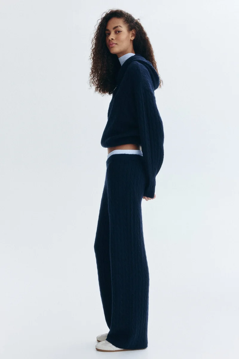 H&M Cable-knit trousers