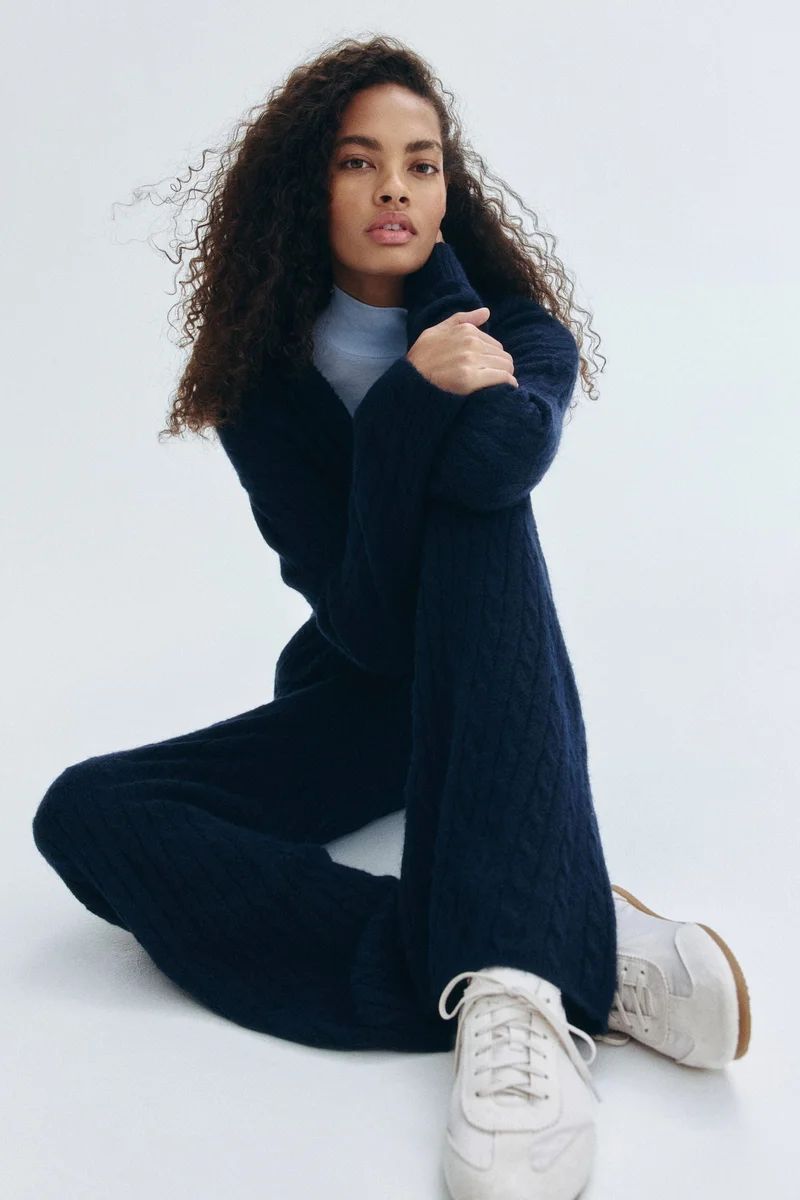 H&M Cable-knit trousers