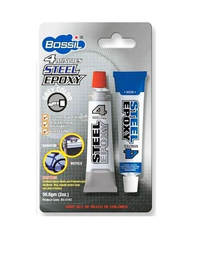 Bossil 4 minutes Steel Epoxy 