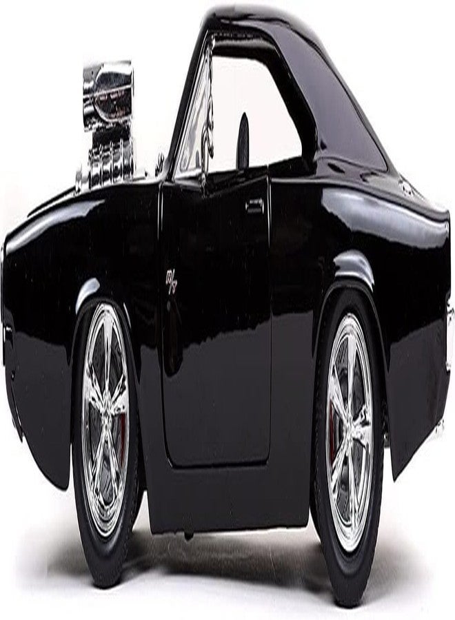 QQ Show سيارة لعبة QQ Show Play Boy 1:32 Fast & Furious مصنوعة من سبيكة معدنية مصبوبة، تعمل بنظام السحب للخلف، مزودة بأبواب قابلة للفتح وإضاءة وموسيقى للأطفال (متعددة الألوان). - Image 2