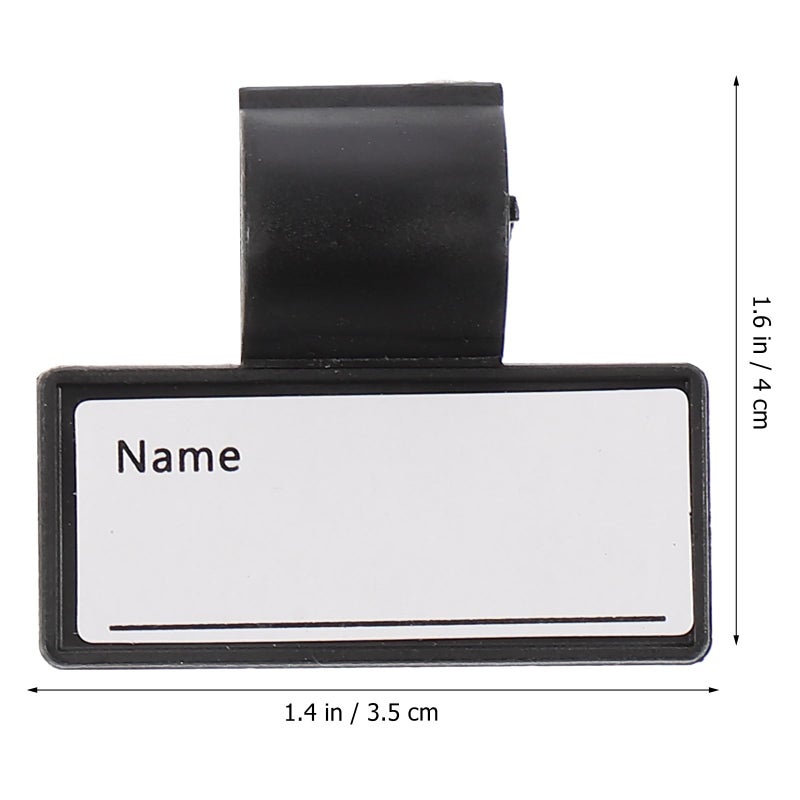12 Pcs Writable Plastic Name Labels For Medical Stethoscope Doctor Nurse Use - Image 3