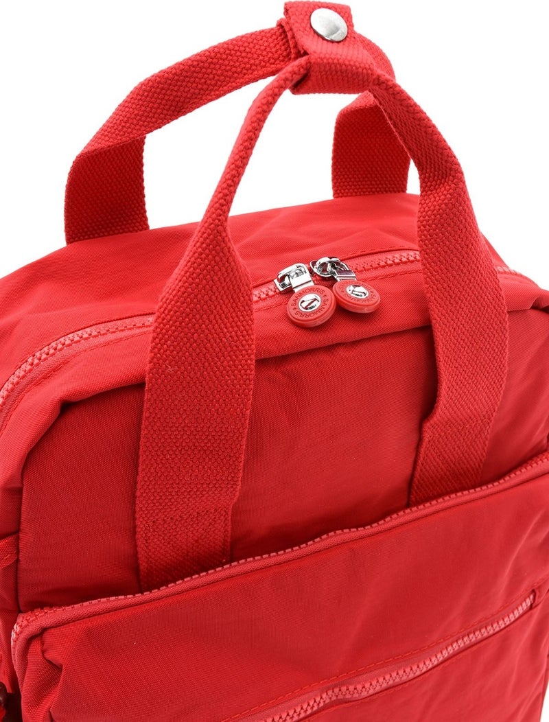 Çanta Trend Bag Trend Sanmorris Unisex Water Resistant Crinkle Fabric Multi Compartment Large Size Laptop School and Backpack Bag  - Image 4