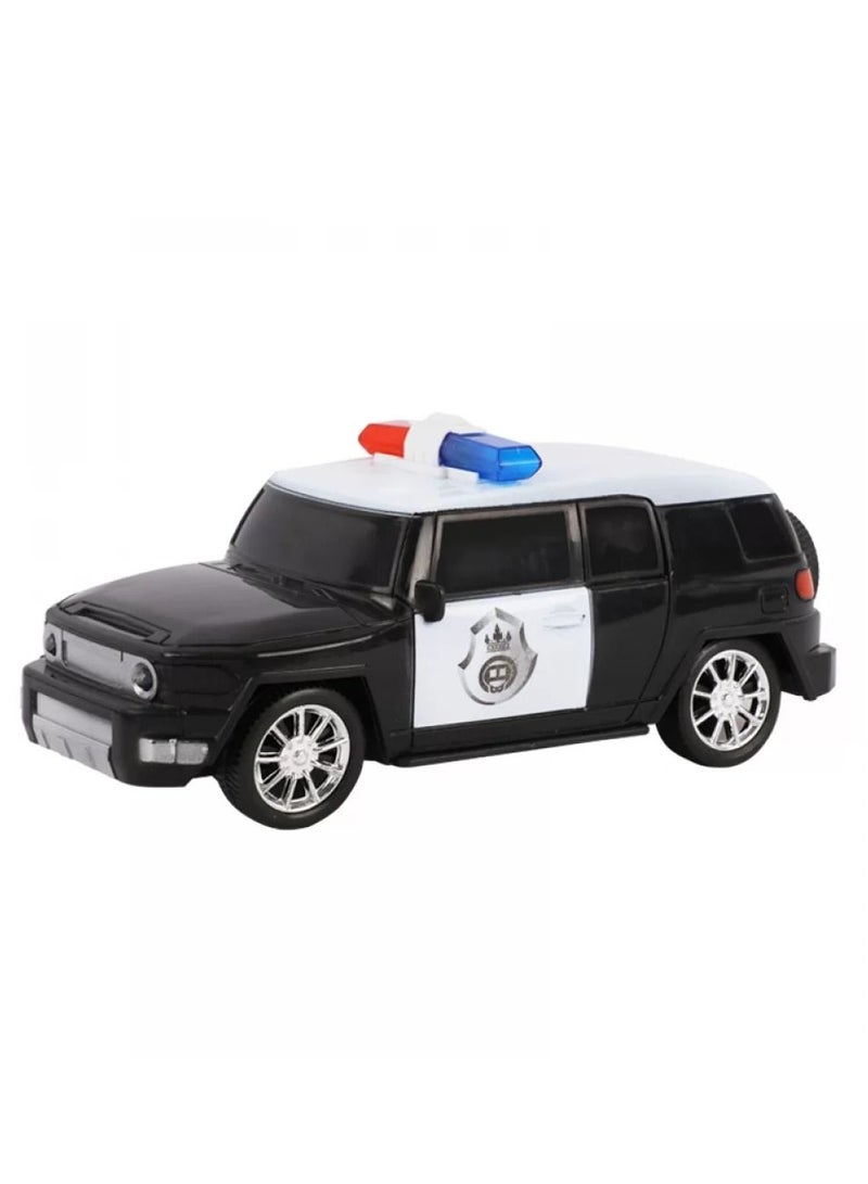 Model car Original detail lightweight portable police car with remote control design - Image 1