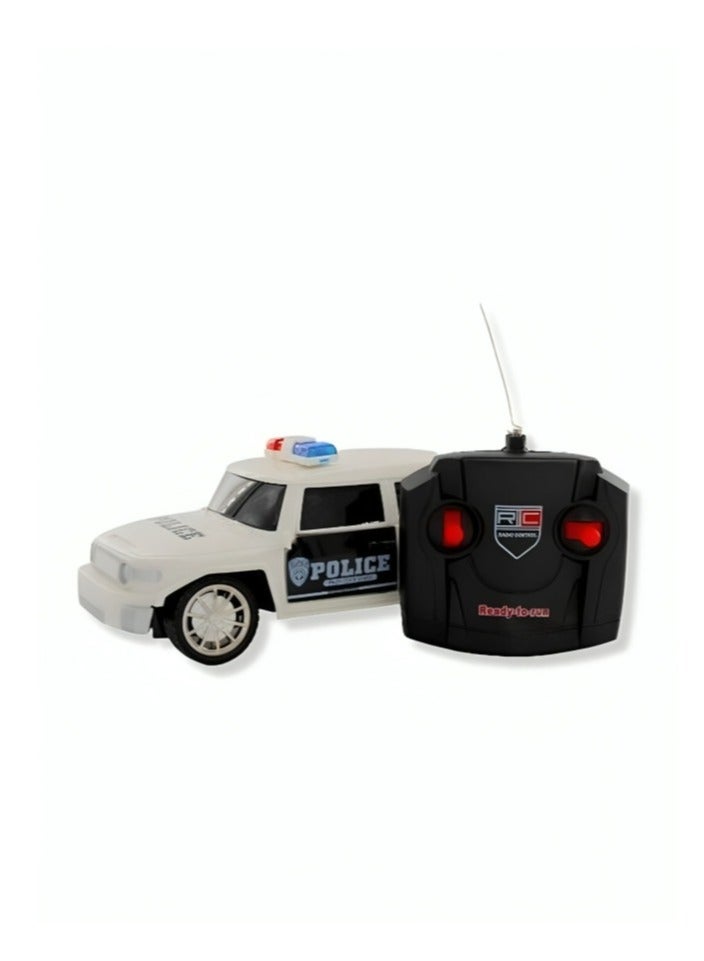 Model car Original detail lightweight portable police car with remote control design - Image 5