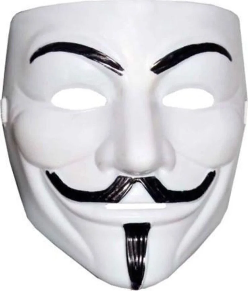 5DM White Color V For Vendetta Mask Domestic Production