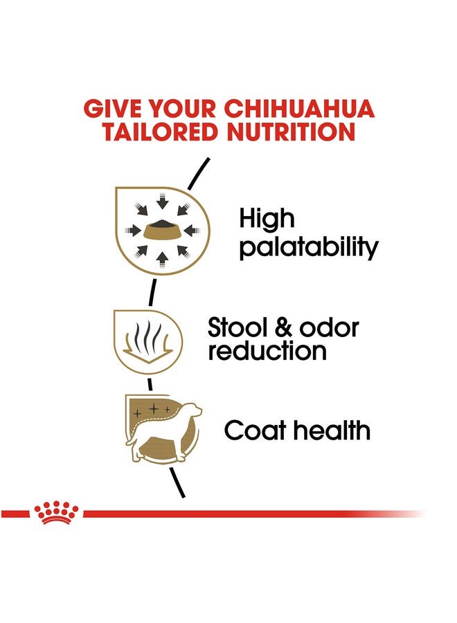 Royal Canin Chihuahua Adult Breed Specific Dry Dog Food, 2.5 lb. Bag - Image 3