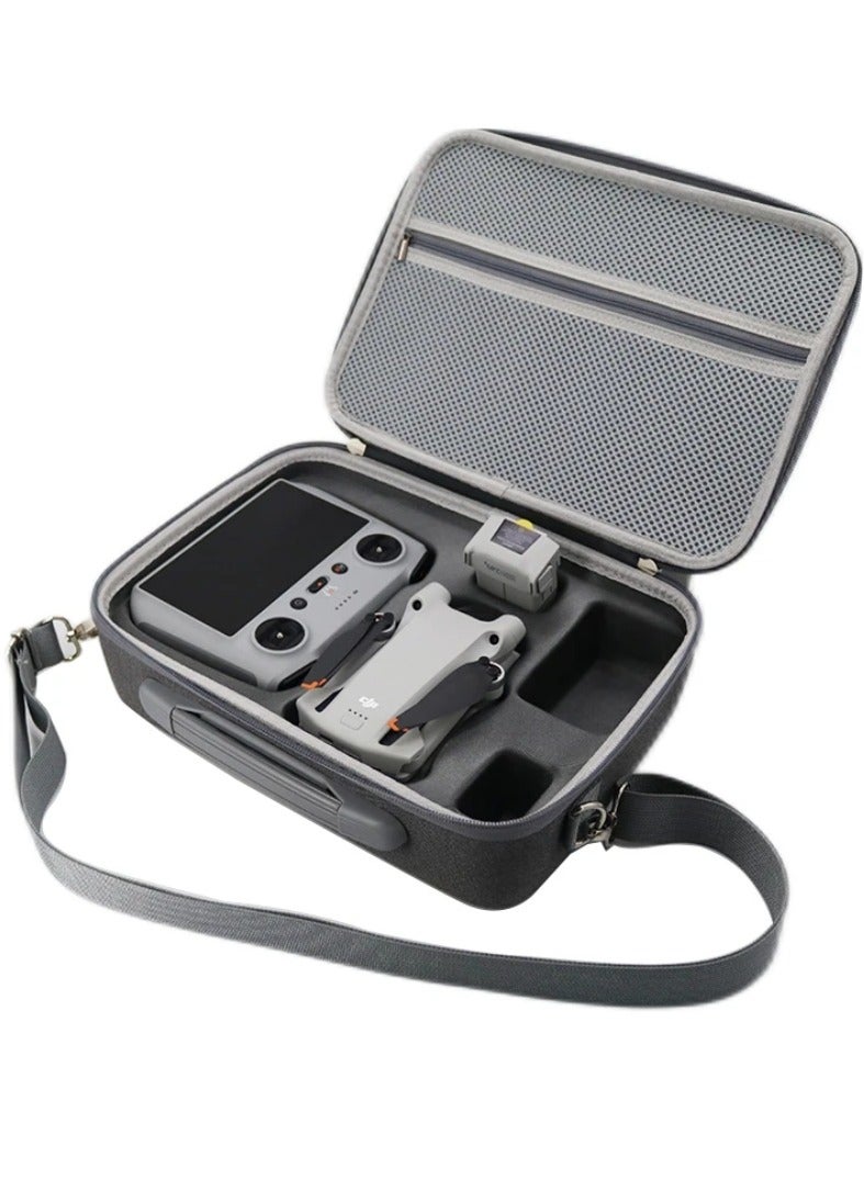 AROAQ Handbag Shoulder Bag Remote control With Screen Battery Bag Portable Case For DJI RC Mini 3 Pro Drone Accessory  - Image 4