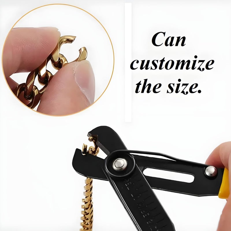 Replacement Chain Strap for Handbags Purse Side Tote Hobo Crossbody and Sling Bags Gold Plated DIY Hand Bags Broad Metal Chain Length 52 inch or 132 cm  - Image 4