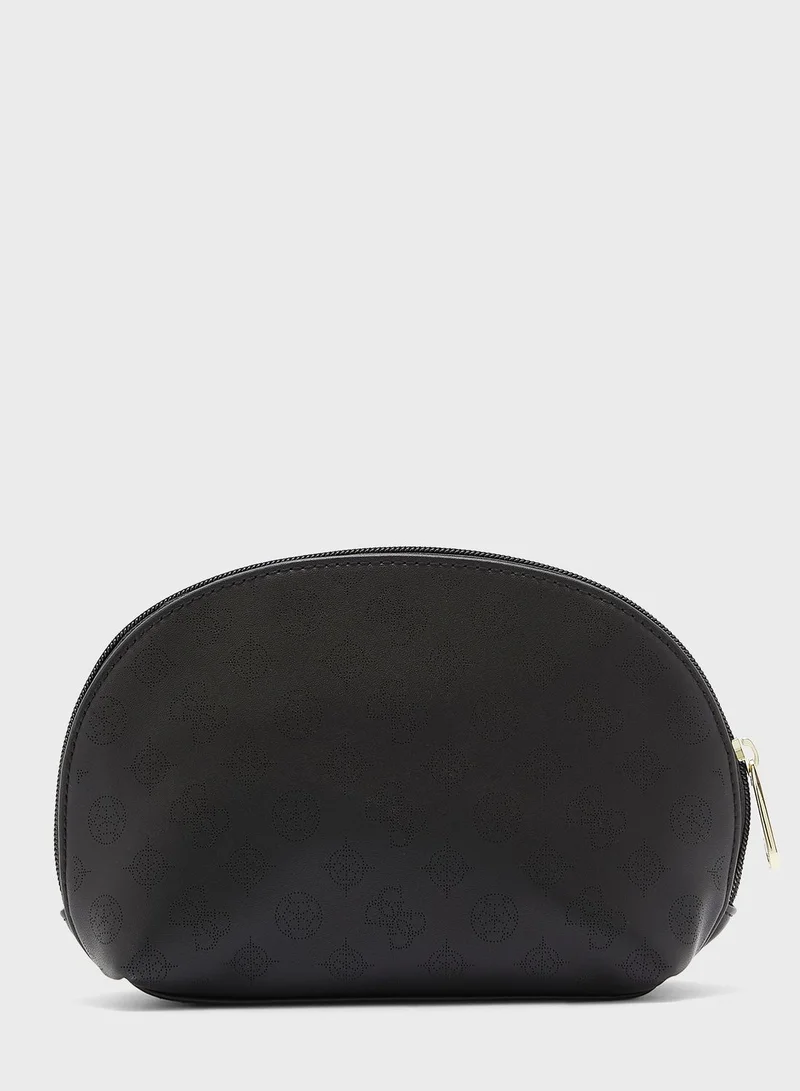 GUESS Jacaline Zip Around Cosmetic Bag