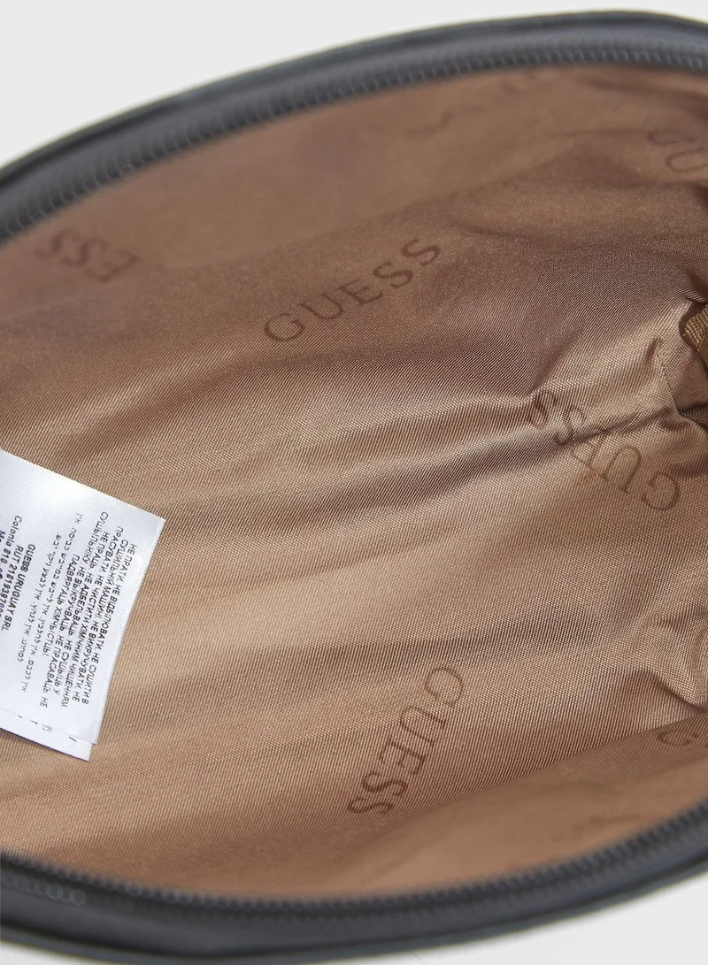 GUESS Jacaline Zip Around Cosmetic Bag