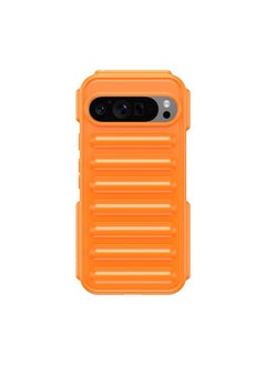For Google Pixel 9 Pro XL Capsule Series Candy Color TPU Phone Case(Orange)