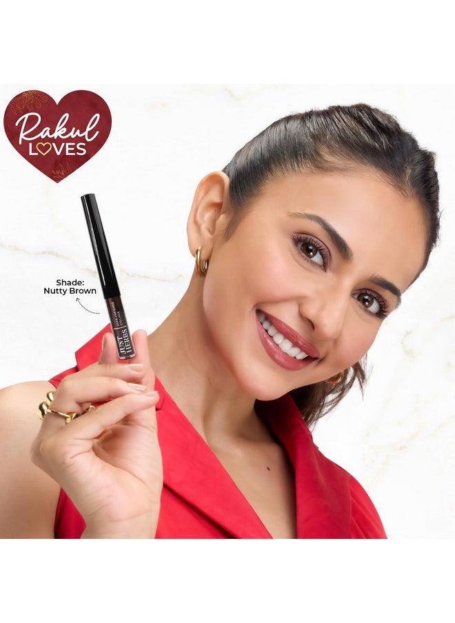 Just Herbs Eyeliner Waterproof And Smudge Proof, Long Lasting Eyeliners 2.5G (Golden Hour)  - Image 2