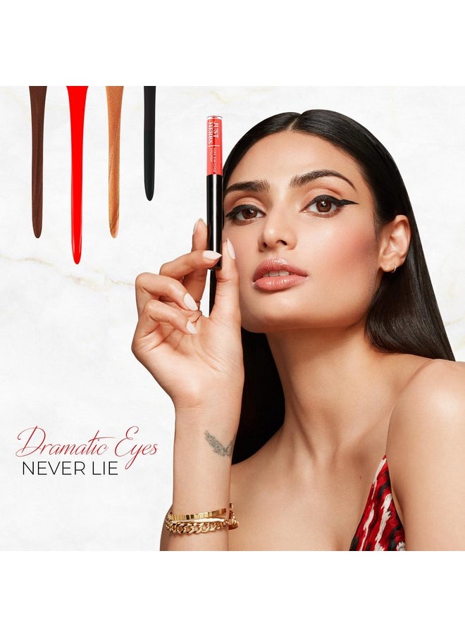 Just Herbs Eyeliner Waterproof And Smudge Proof, Long Lasting Eyeliners 2.5G (Golden Hour)  - Image 3