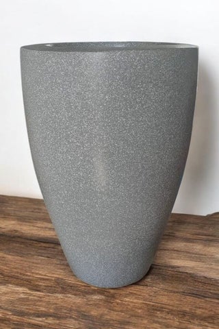 Indoor and outdoor balcony pots, sturdy and strong construction, ideal for your large plants, prevents discoloration and cracking from sun exposure, gray, fiber - https://f.nooncdn.com/p/pzsku/Z9FEE00F27AC6CC07BADFZ/45/1753969554/70f2e9e0-1d11-4fd5-95da-60af7f7579ae.jpg