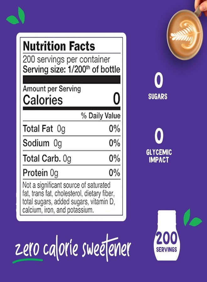 Pyure Organic Liquid Stevia Extract Sweetener – Zero Calorie, Sugar Free, Keto Friendly, Plant-Based Sugar Substitute – Non-GMO, Diabetic Friendly, Zero Carb, No Aftertaste – Simply Sweet – 1.8 fl oz - Image 3