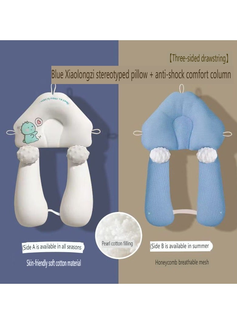 Newborn styling pillow, baby soothing pillow, 0-1 year old anti startle and head deviation correction head shape safety device  - Image 1