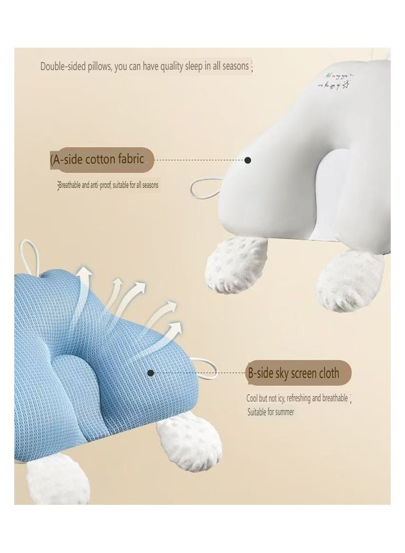 Newborn styling pillow, baby soothing pillow, 0-1 year old anti startle and head deviation correction head shape safety device  - Image 5