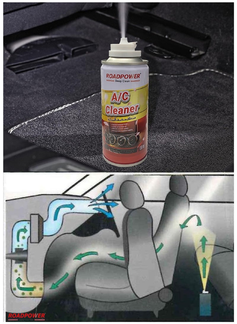 RoadPower - Car AC Cleaner and Air Freshener Spray Pack Of 3 - Image 1