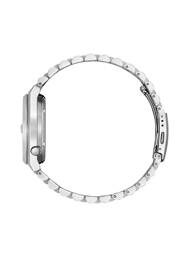 CITIZEN Men's Mechanical Men Silver Stainless Steel Strap - NJ0150-81X