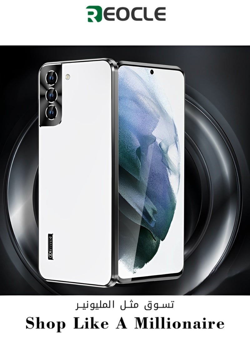 REOCLE Magnetic Phone Case Phone Cover Samsung Galaxy Magnetic Aluminum Metal Frame Phone Case for S23 S22 S21 Ultra Plus - Image 1