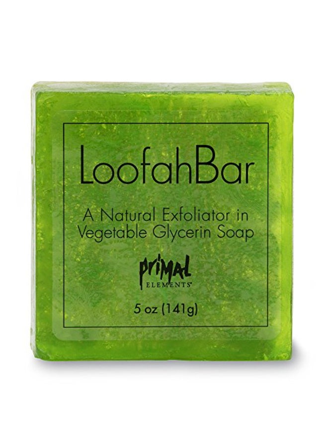 Primal Elements JUICY KIWI Handmade Glycerin LoofahBar Soap - Image 1