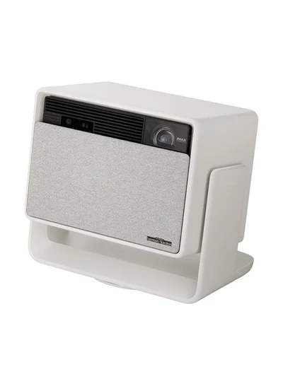 XGIMI HORIZON S Max | 4K Long Throw Projector w/ Dolby Vision, IMAX Enhanced, Dual Light 2.0, 3100 ISO Lumens, Up to 200" Screen Size, 2x 12W Harman/Kardon Speakers, Smart Screen Adaptation - Beige