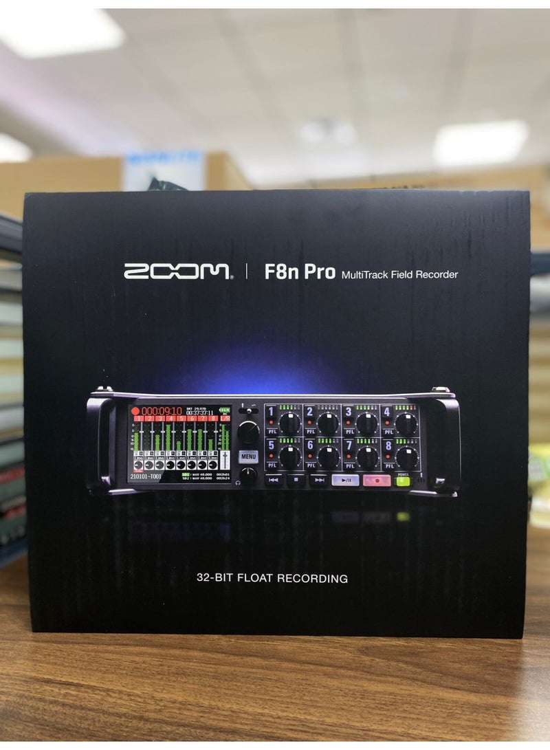 ZOOM F8N PRO MULTITRACK FIELD RECORDER