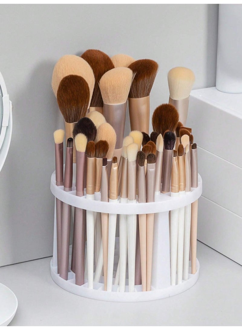 KHAJUL Brush Holder Organizer For Makeup Desk Organizer For Eyebrow Penci  Eye Liner Makeup Brush And Nail Brush Suitable For Dressing Table Bathroom - Image 3