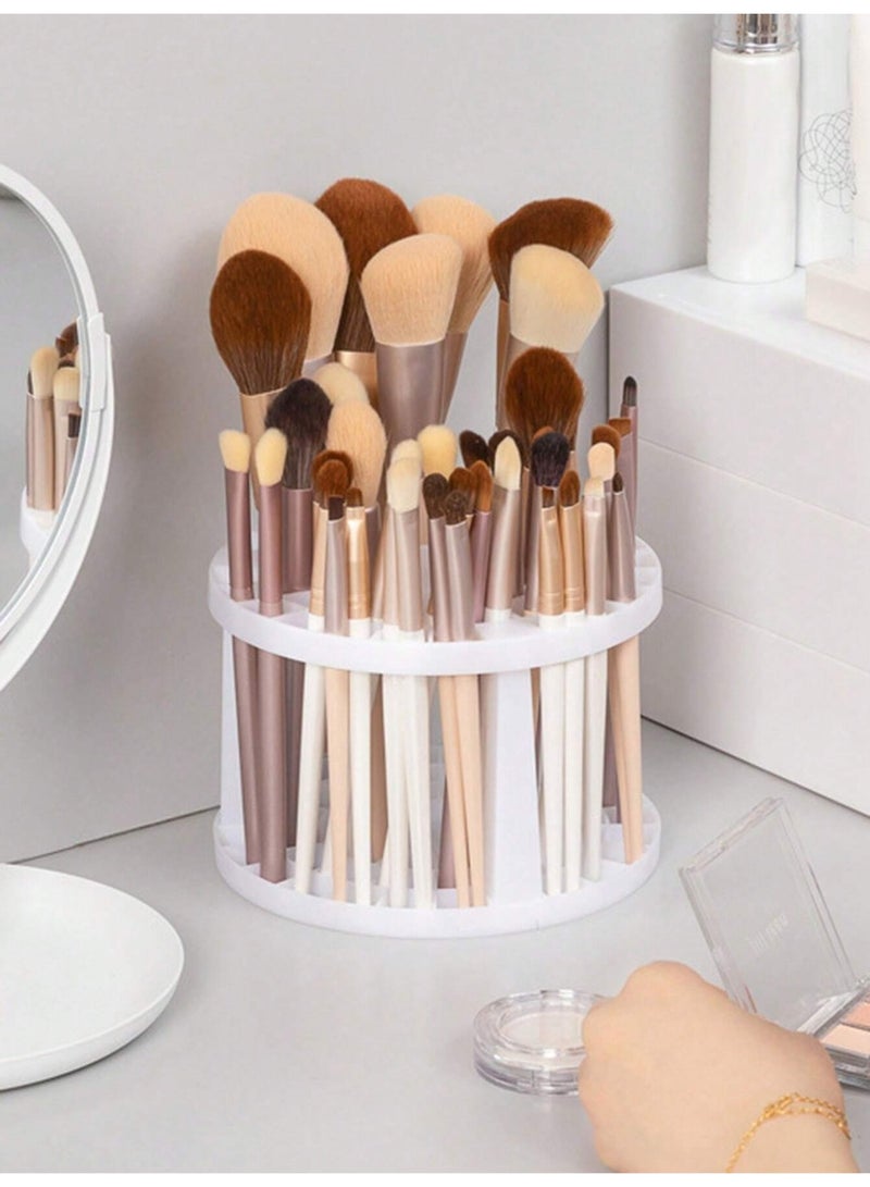 KHAJUL Brush Holder Organizer For Makeup Desk Organizer For Eyebrow Penci  Eye Liner Makeup Brush And Nail Brush Suitable For Dressing Table Bathroom - Image 4