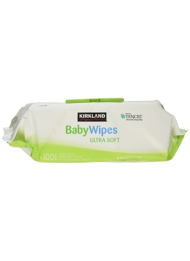 Kirkland Kirkland Signature Baby Wipes Ultra Soft Unscented Strong Fiber Moisturizes Sensitive Skin Gently Cleanses Helps Maintain Product Purity and Freshness Helps Maintain Ideal Ph Extra Large Wipes with 