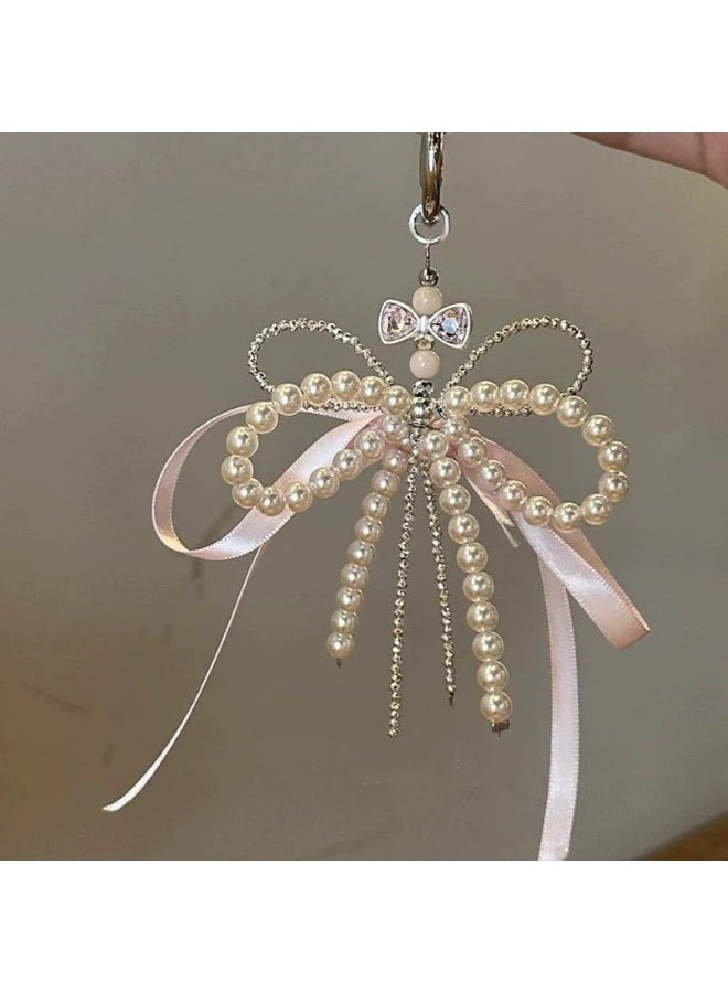 NIBEMINENT Phone Charm/ Chain Strap for Women Girls, Ballet Style Cell Phone Case Lanyard Wrist Strap 