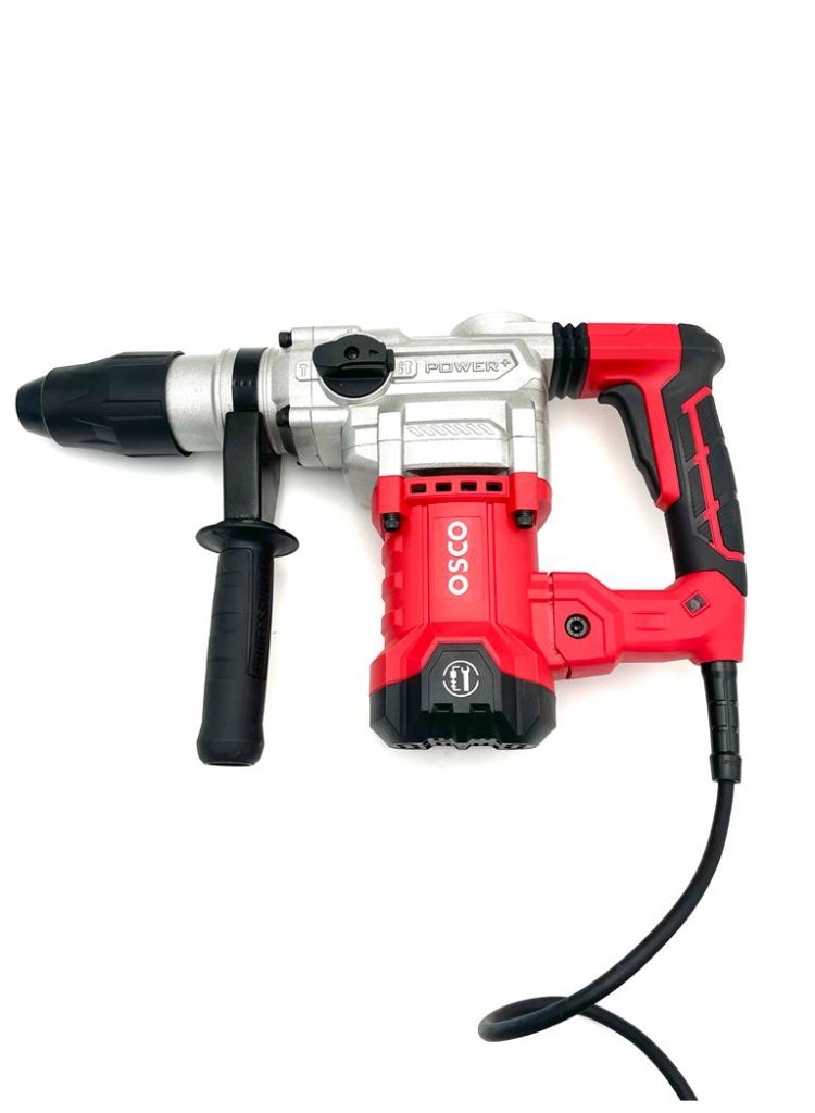 OSCO-TOOLS OSCO Demolition & Drilling Hammer Max, 1600W, 40mm SDS-MAX – powerful and professional performance for breaking concrete and drilling walls with ease. Durable construction with comfortable grip, ideal for construction sites and heavy-duty tasks - Image 3