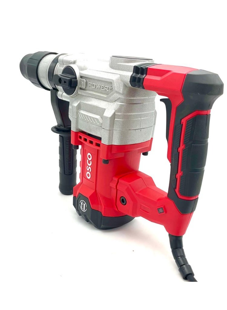 OSCO-TOOLS OSCO Demolition & Drilling Hammer Max, 1600W, 40mm SDS-MAX – powerful and professional performance for breaking concrete and drilling walls with ease. Durable construction with comfortable grip, ideal for construction sites and heavy-duty tasks - Image 4