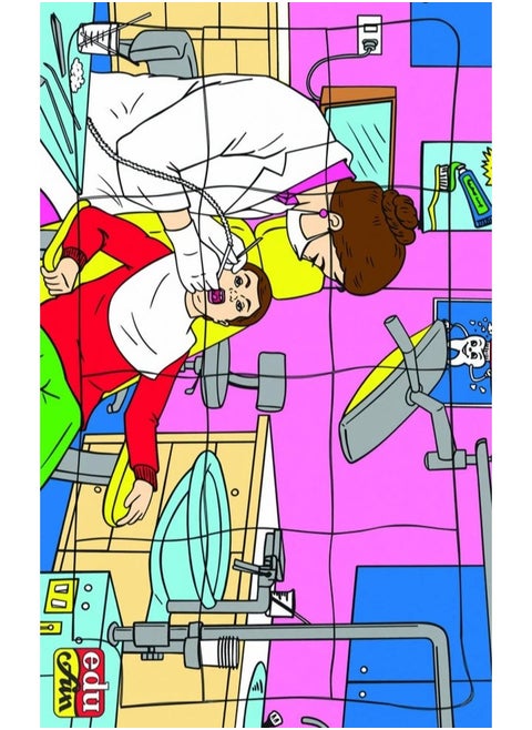 Dentist Puzzle for Kids – 12-Piece Set for Skill Development and Career Exploration