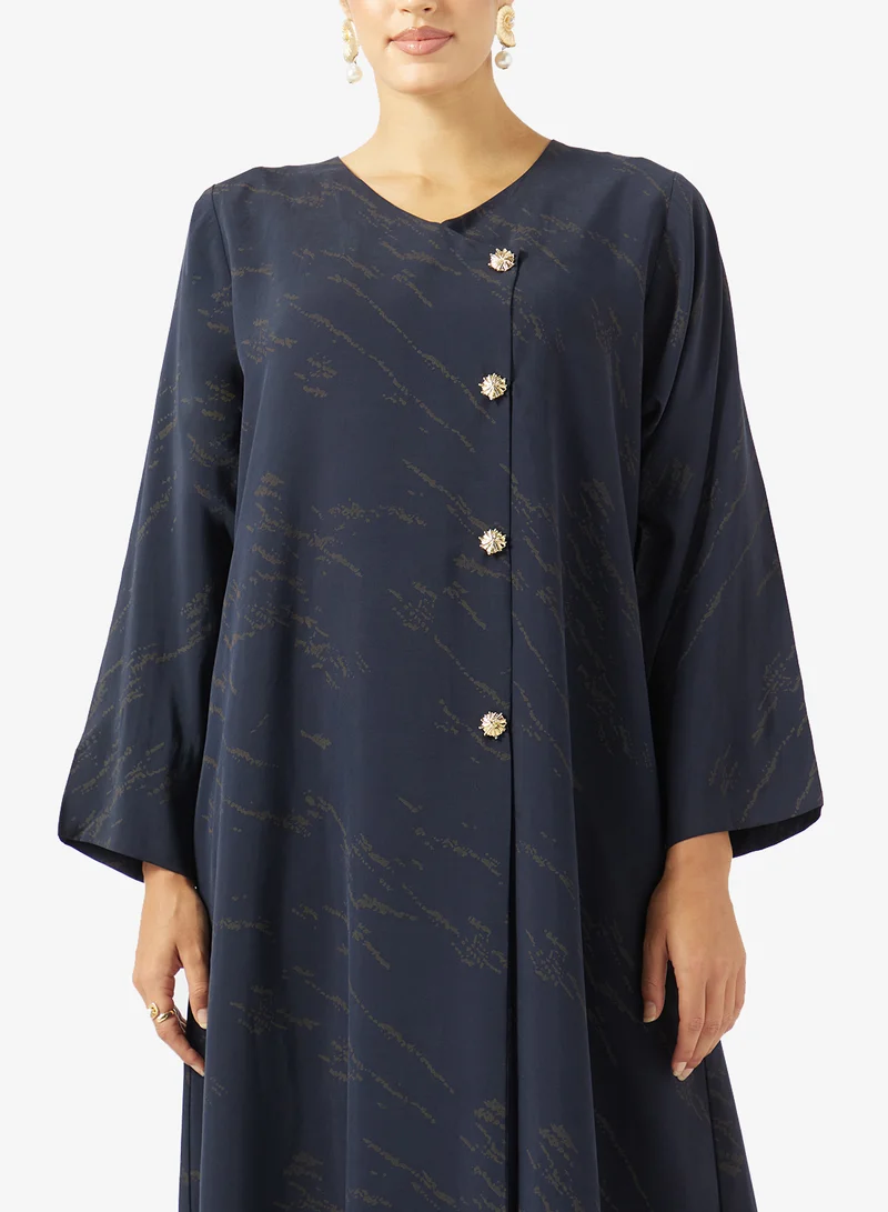 Khizana  Printed Abaya for Women | Best Price UAE