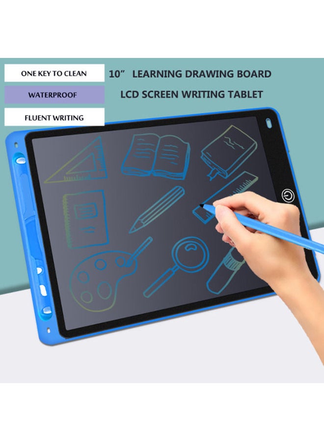 YelaJoy 10 بوصة لوحة رسم تعليمية شاشة LCD تابلت للكتابة لعب للبنات والأولاد أقراص رسم لوحة الكتابة اليدوية الإلكترونية + قلم  - Image 4