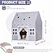 Senodeer Kids Play Tent Indoor Mat Tassel Garland Star Lights Gray Girl Tent Playhouse for Boys Kids Toys for Boy Girl Birthday Gift - Image 4