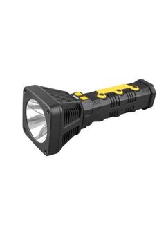 Generic Outdoor Strong Light Big Light Cup Multi-function With Atmosphere RGB Lights Long Battery Life Long-range Rechargeable Flashlight-Colour:W5187-2 Small Size Without Colored Lights  - Image 1