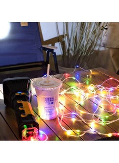 Generic Outdoor Strong Light Big Light Cup Multi-function With Atmosphere RGB Lights Long Battery Life Long-range Rechargeable Flashlight-Colour:W5187-2 Small Size Without Colored Lights  - Image 5
