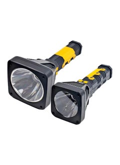 Generic Outdoor Strong Light Big Light Cup Multi-function With Atmosphere RGB Lights Long Battery Life Long-range Rechargeable Flashlight-Colour:W5187-2 Small Size Without Colored Lights  - Image 2