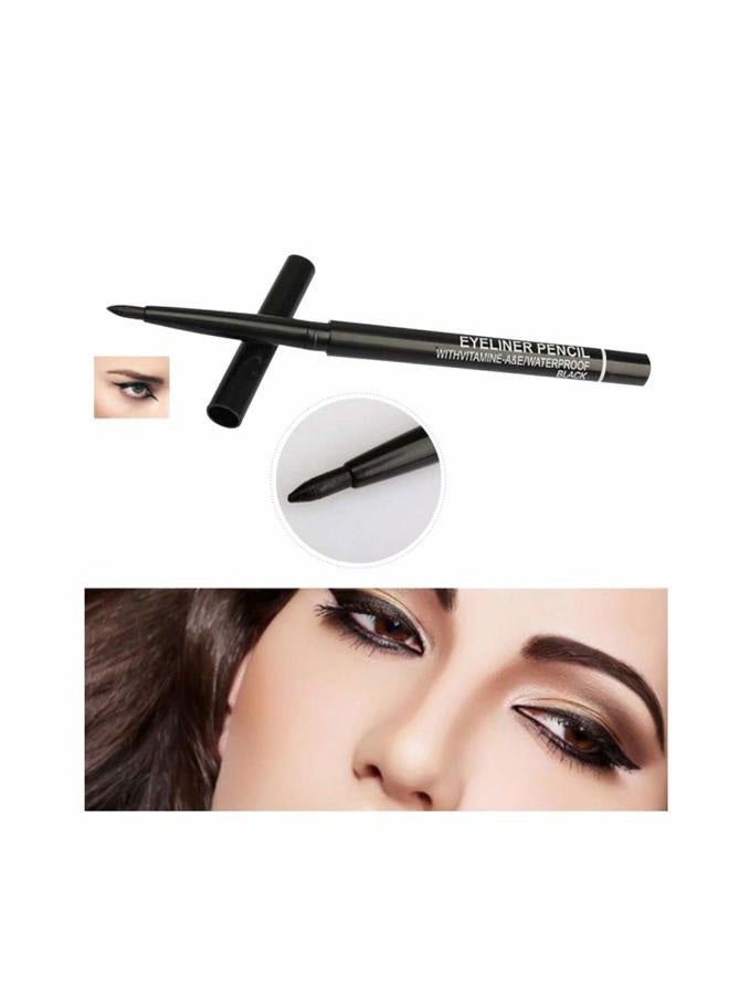 DNM قلم كحل سائل ملون نيون مقاوم للماء بتصميم عين القط - أدوات مكياج طويلة الأمد باللون الأسود (أزرق) - Image 4