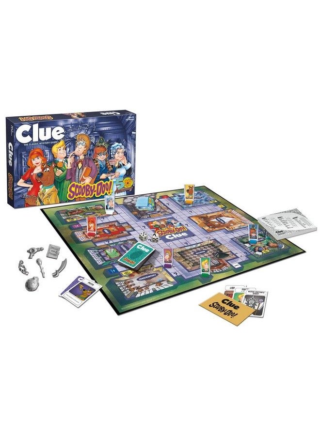 USAopoly - Clue: Scooby Doo! Board Game ; Official Scooby Doo! Merchandise Based On The Popular Scooby Doo Cartoon ; Classic Clue Game Featuring Scooby Doo Characters ; Gather The Gang And Solve The Mystery! - Image 1