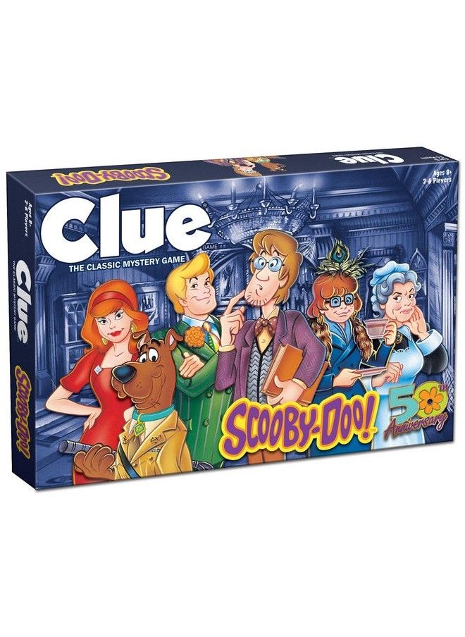 USAopoly - Clue: Scooby Doo! Board Game ; Official Scooby Doo! Merchandise Based On The Popular Scooby Doo Cartoon ; Classic Clue Game Featuring Scooby Doo Characters ; Gather The Gang And Solve The Mystery! - Image 1