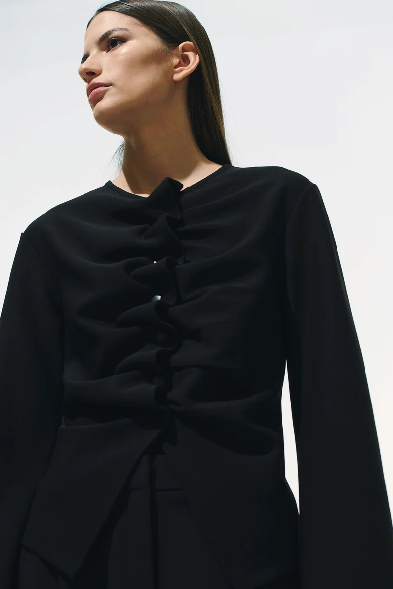 H&M Ruched cardigan
