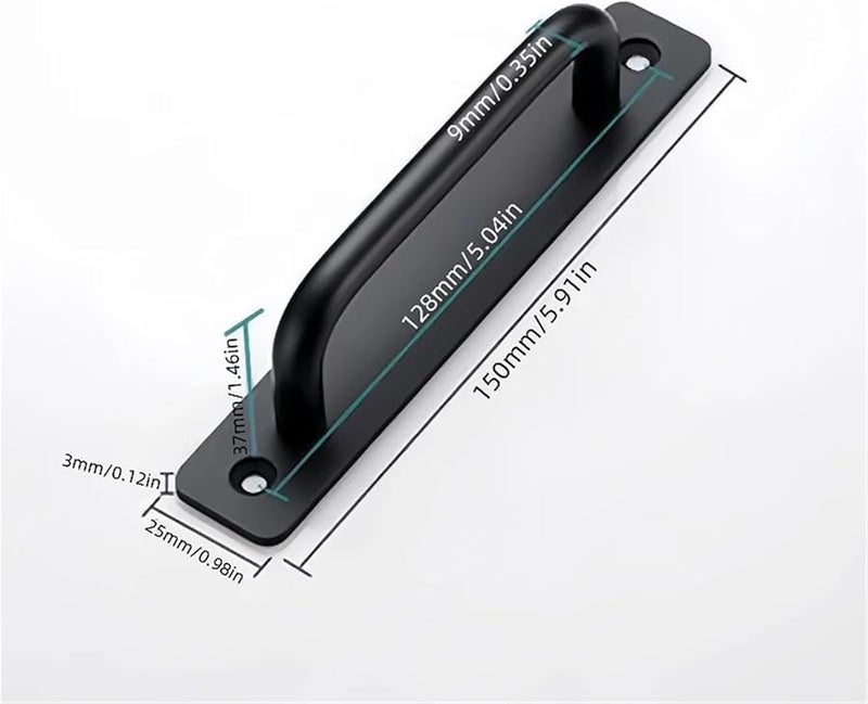 20 PCS Gate Door Handles Kit Horizontal Vertical Installation - Image 4