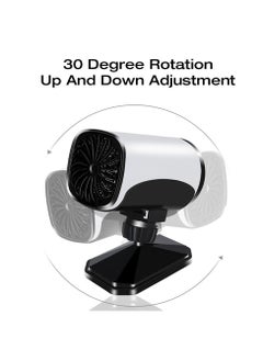 Y&D Car Heater, 12V 150W Portable Heater De-Icer, 2 in 1 Heating Cooling Anti-Fog, 360° Rotatable Windshield Snow Fog Frost Removal, Fast Insertable Cigarette Lighter for Car, SUV  - Image 5