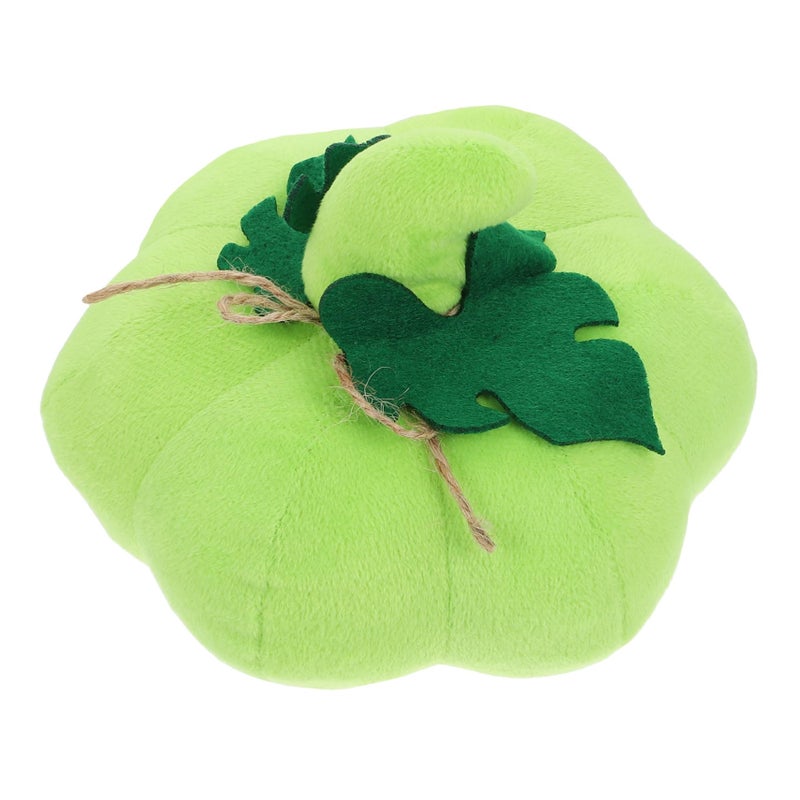 ديكور اليقطين الاصطناعي الأخضر لعيد الهالوين لتزيين المنزل ودعائم الصور الاحتفالية - Image 2