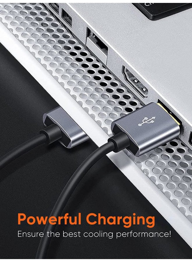 كابل كرييشن كابل USB 3.0 مزدوج من CableCreation، كابل USB من النوع A ذكر إلى ذكر، متوافق مع محركات الأقراص الصلبة الخارجية، والكاميرات، ولوحة الكتابة اليدوية، والمبرد، والمزيد، رمادي فضائي، مع هيكل من الألومنيوم، بطول 3.3 قدم/1.1 متر - Image 5